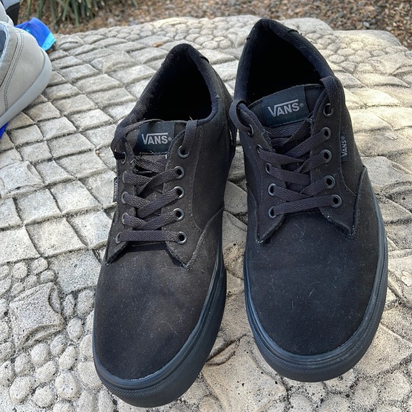 Vans Shoes | Mens Vans Size 12 Black | Color: Black | Size: 12 | Mysticgem1's Closet